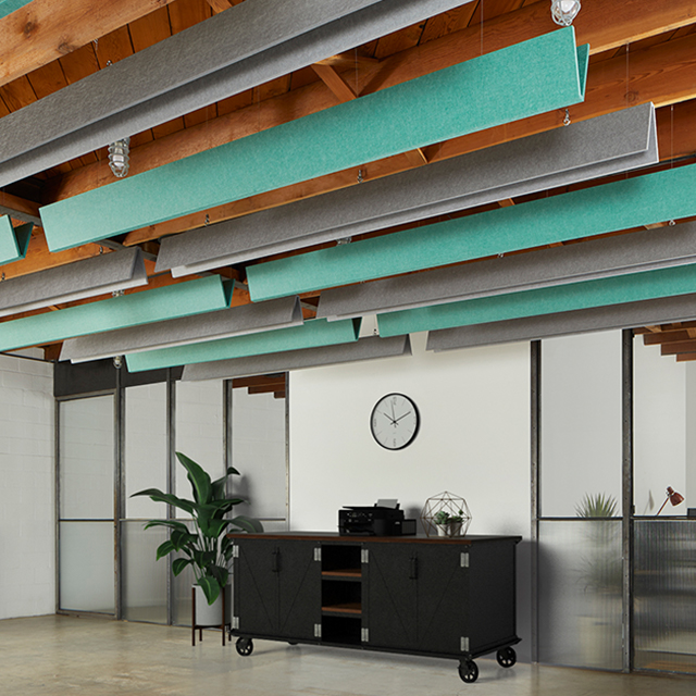 Akoestisch paneel V-schot