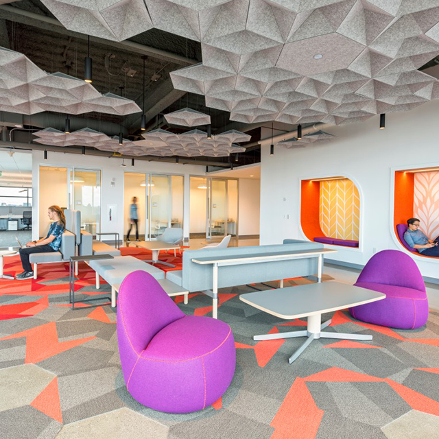 Nieuwe creatieve brandwerende plafondbekleding