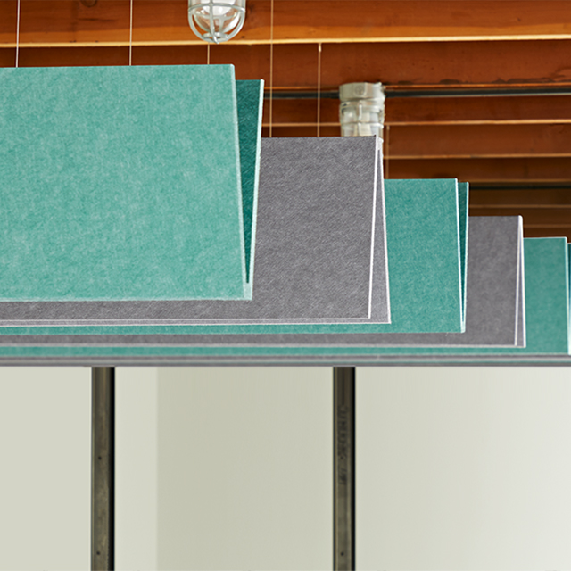 Akoestisch paneel V-schot