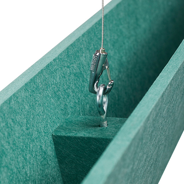 Akoestisch paneel V-schot