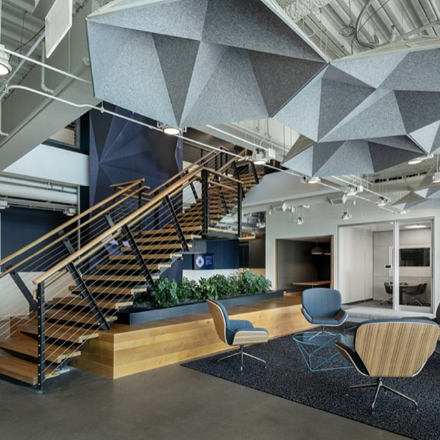 Nieuwe creatieve brandwerende plafondbekleding