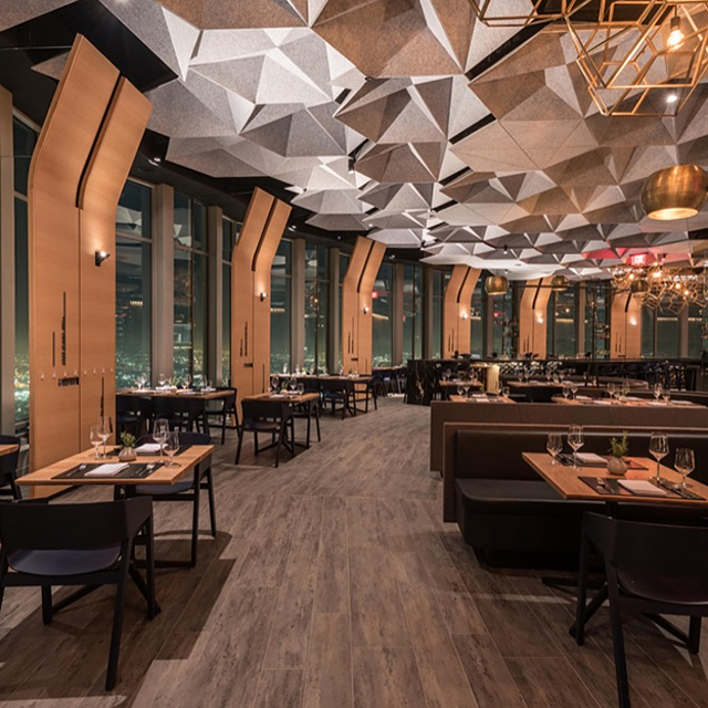 Nieuwe creatieve brandwerende plafondbekleding