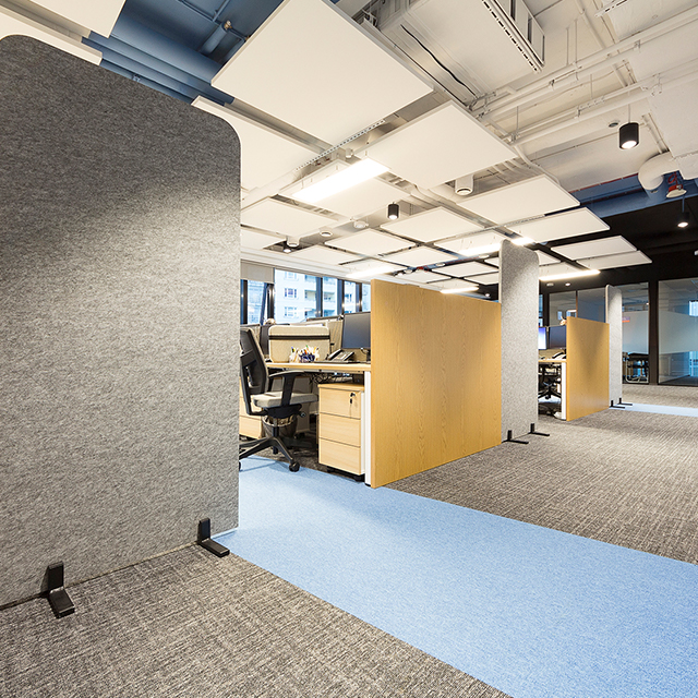 Akoestische schermvloer