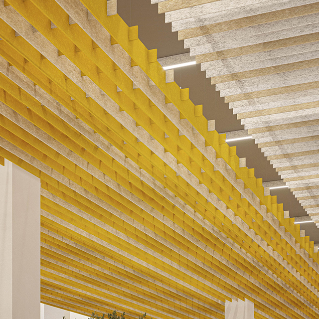 Verticaal akoestisch paneel