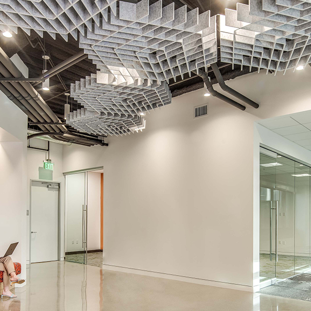 Akoestische plafondmodules Create