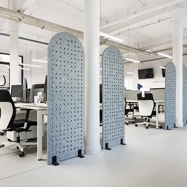 Akoestische schermvloer