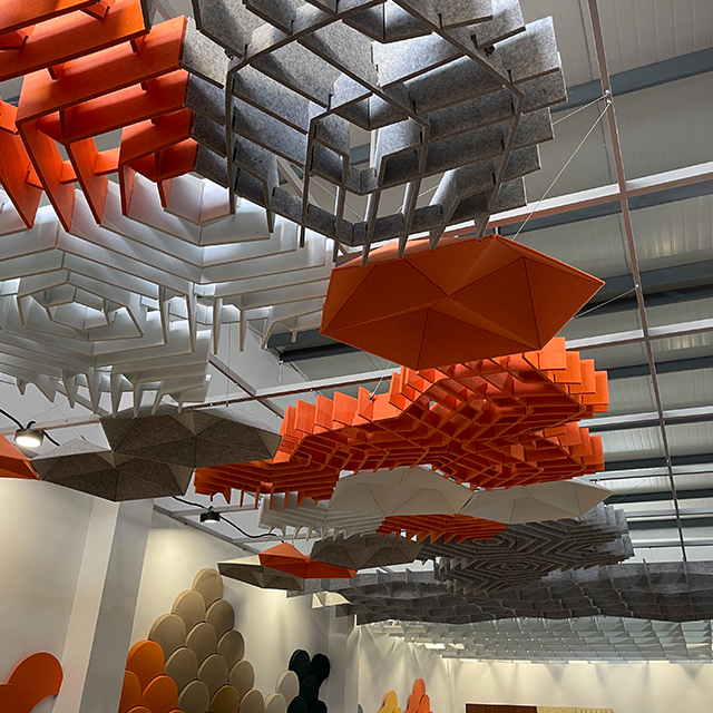 Akoestische plafondmodules Create