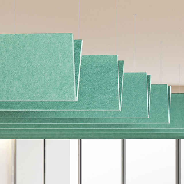 Akoestisch paneel V-schot